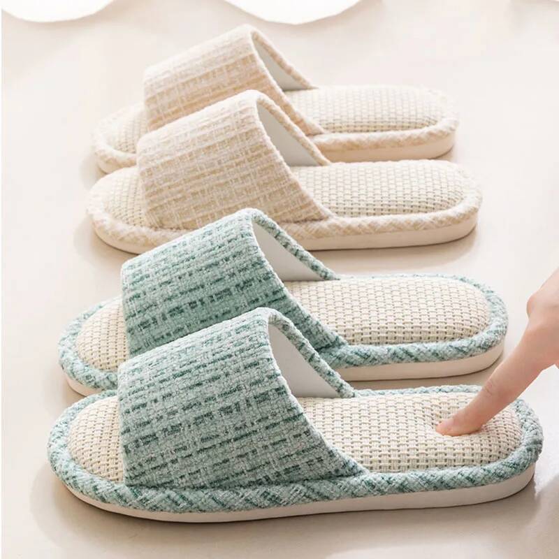 Fragrance Your Home - Damesslippers Zomer Nieuwe Japanse Linnen Slippers