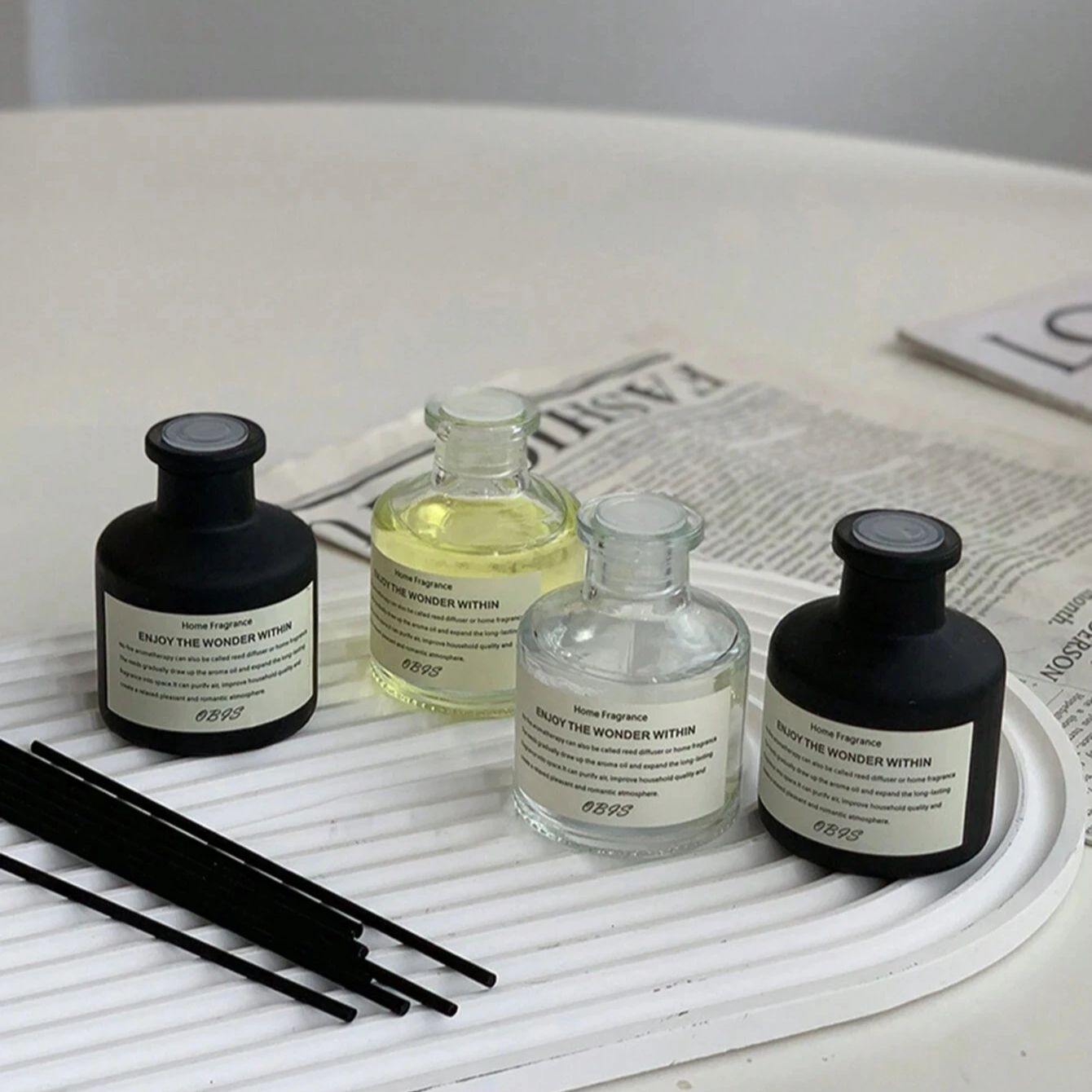 50ml Vlamloze Huisgeur Kamer V - Home Fragrance Jasmine & Yuzu Porcelain Diffuser recensie en prijs