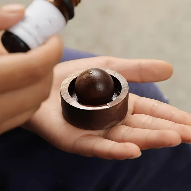 Houten bal etherische olie dif - Home Fragrance Use recensie en prijs