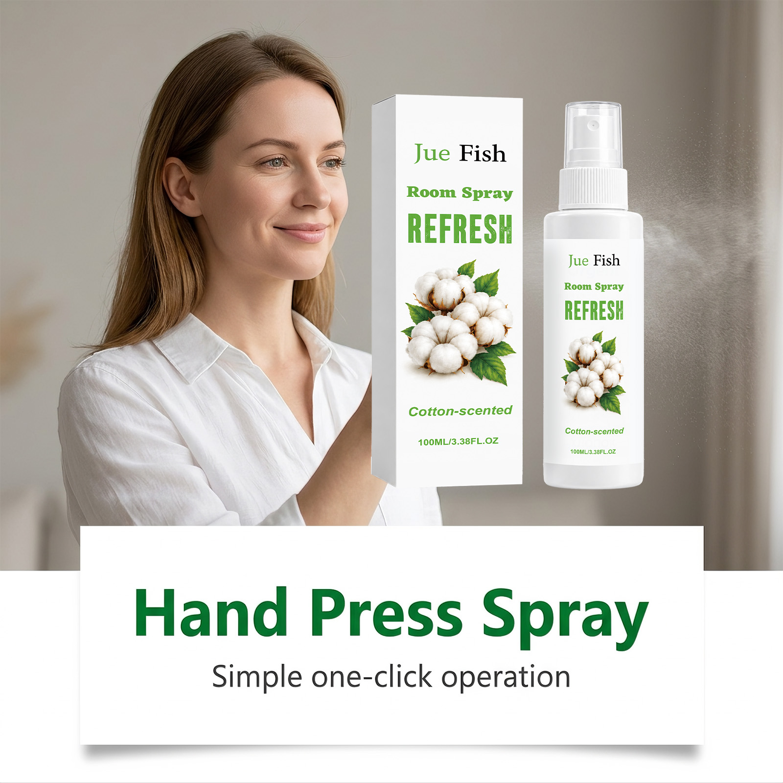 JUE FISH Huisparfum, snelversp - Home Fragrance Mist recensie en prijs