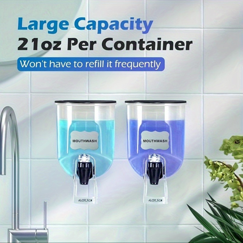 2 STUKS 600 ml mondwaterdispen - Home Fragrance Relax recensie en prijs