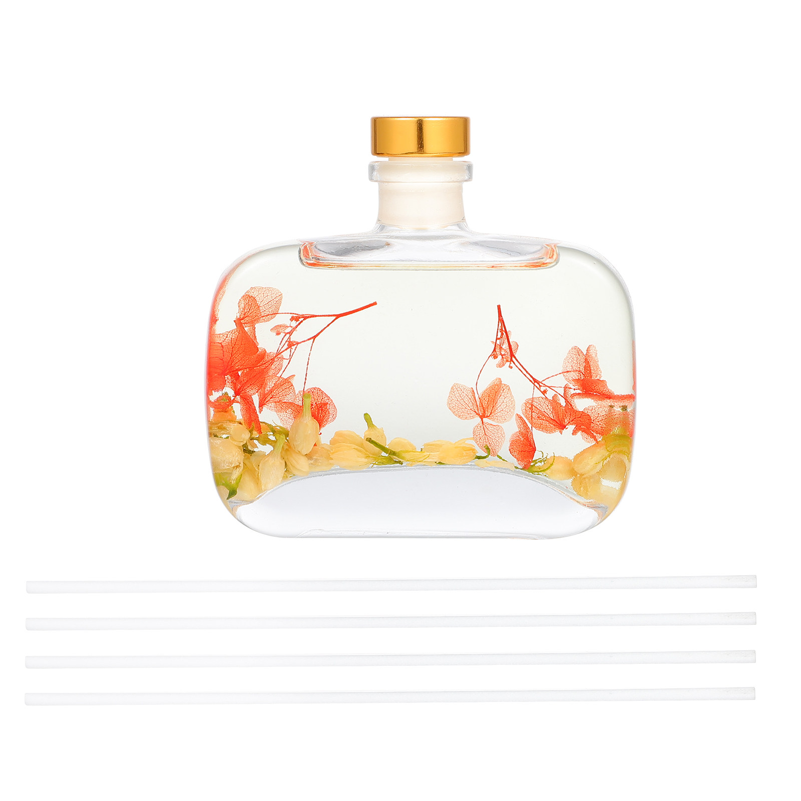 1 set rotanstokjes voor aromad - Home Fragrance Leather Diffuser recensie en prijs