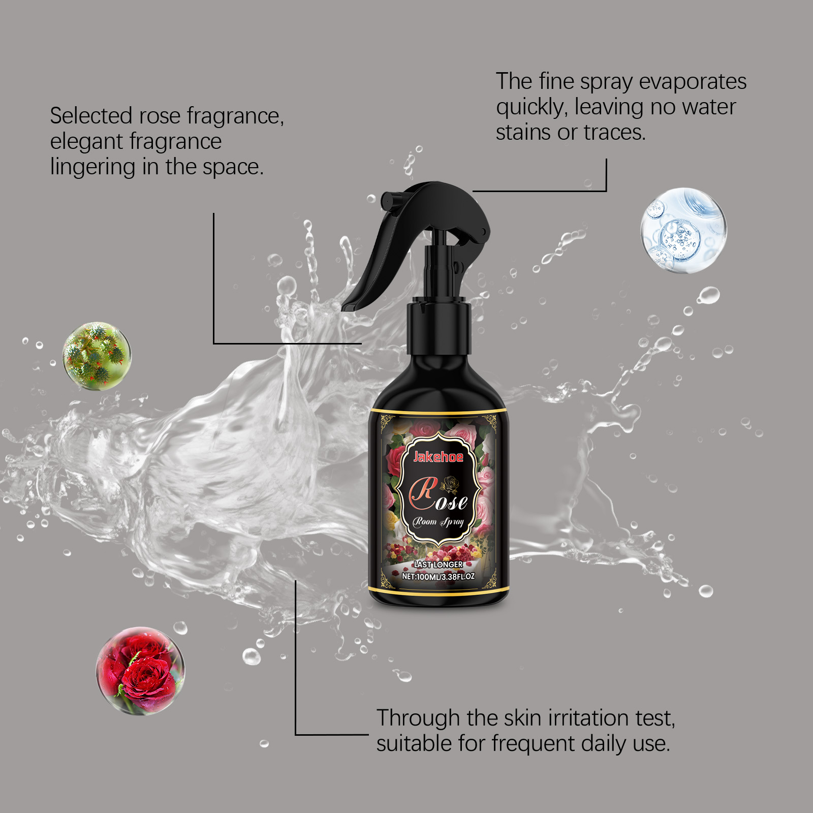 Rozengeurige kamerspray – 3,38 - Home Fragrance Mist recensie en prijs