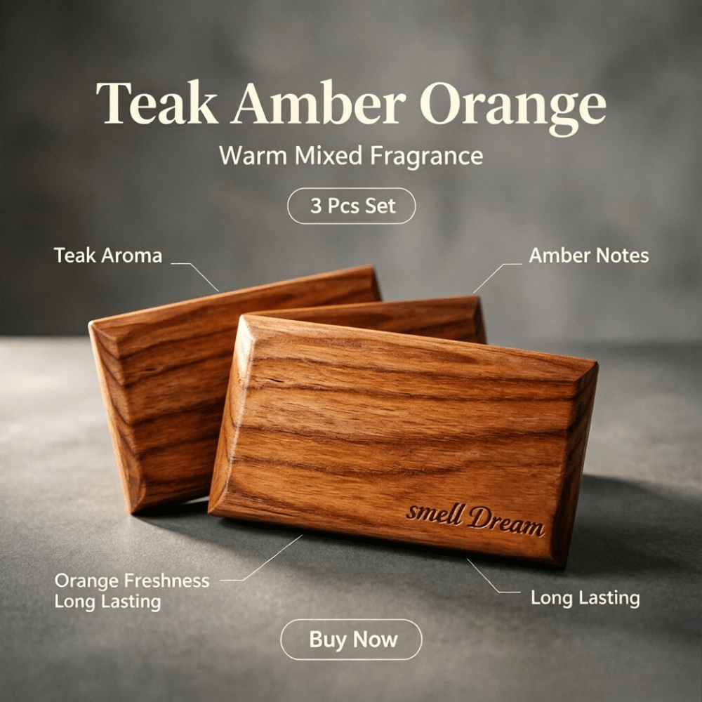 Auto-luchtverfrisser Teak Ambe - Home Fragrance Brand recensie en prijs